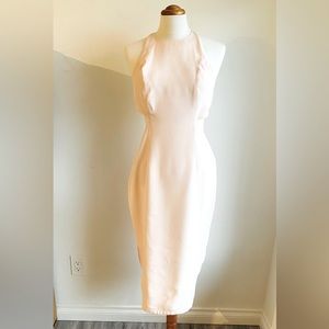 ASOS Midi Dress with Cut Out Back